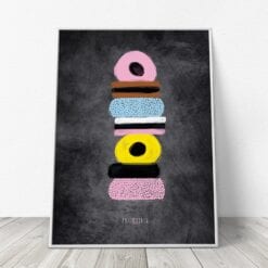 Lakridskonfekt plakat - den originale fra PRIK & STREG