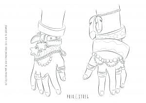 braceletes armcandy coloringbook