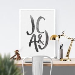 Personliggjort Familieplakat