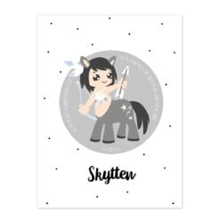 Stjernetegnsplakat Skytten til dreng