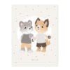 Best Friends Plakat med dyr fra PRIK & STREG