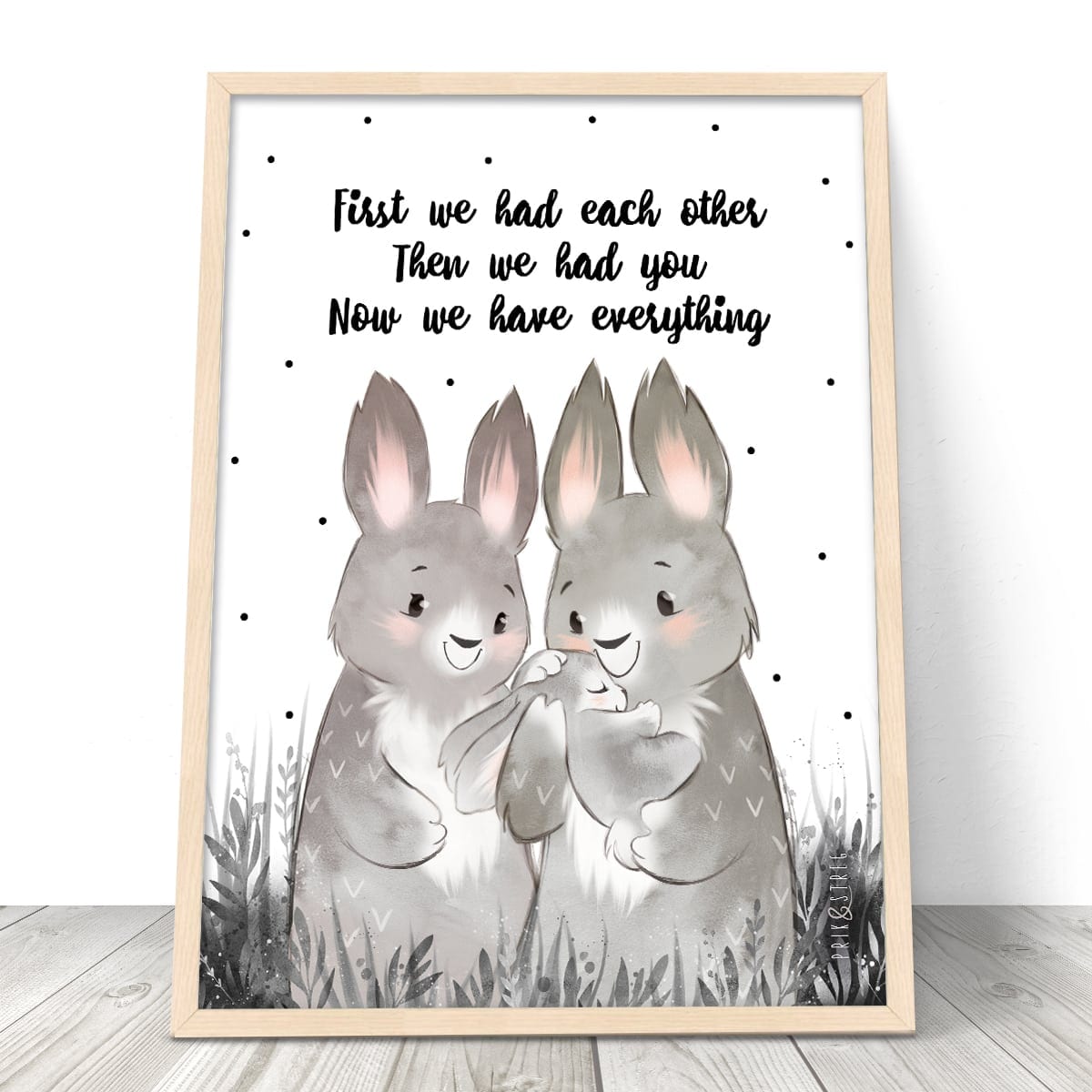 Now We Have Everything Børneplakat i nordisk design stil Now We Have Everything Børneplakat i nordisk design stil