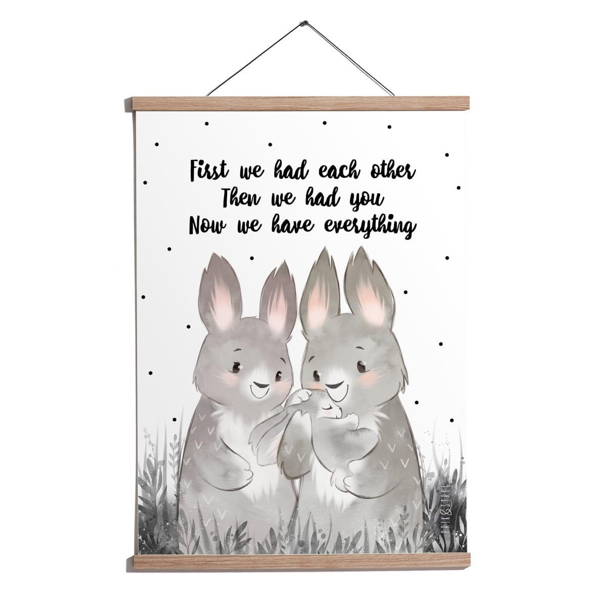 Now We Have Everything Børneplakat i nordisk design stil Now We Have Everything Børneplakat i nordisk design stil