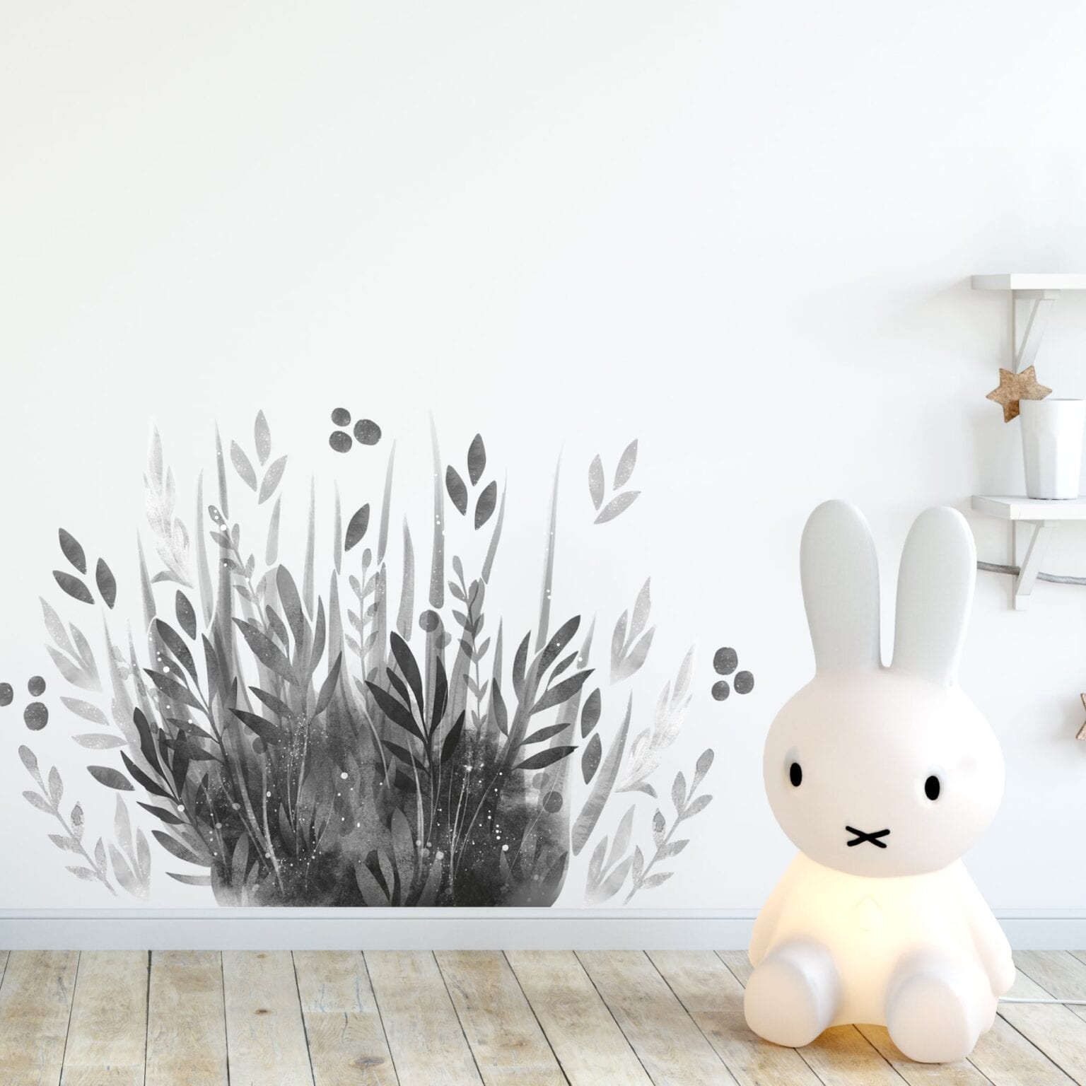 wallsticker grass - flerfarvet væg klistermærke til børneværelset wallsticker grass - flerfarvet væg klistermærke til børneværelset