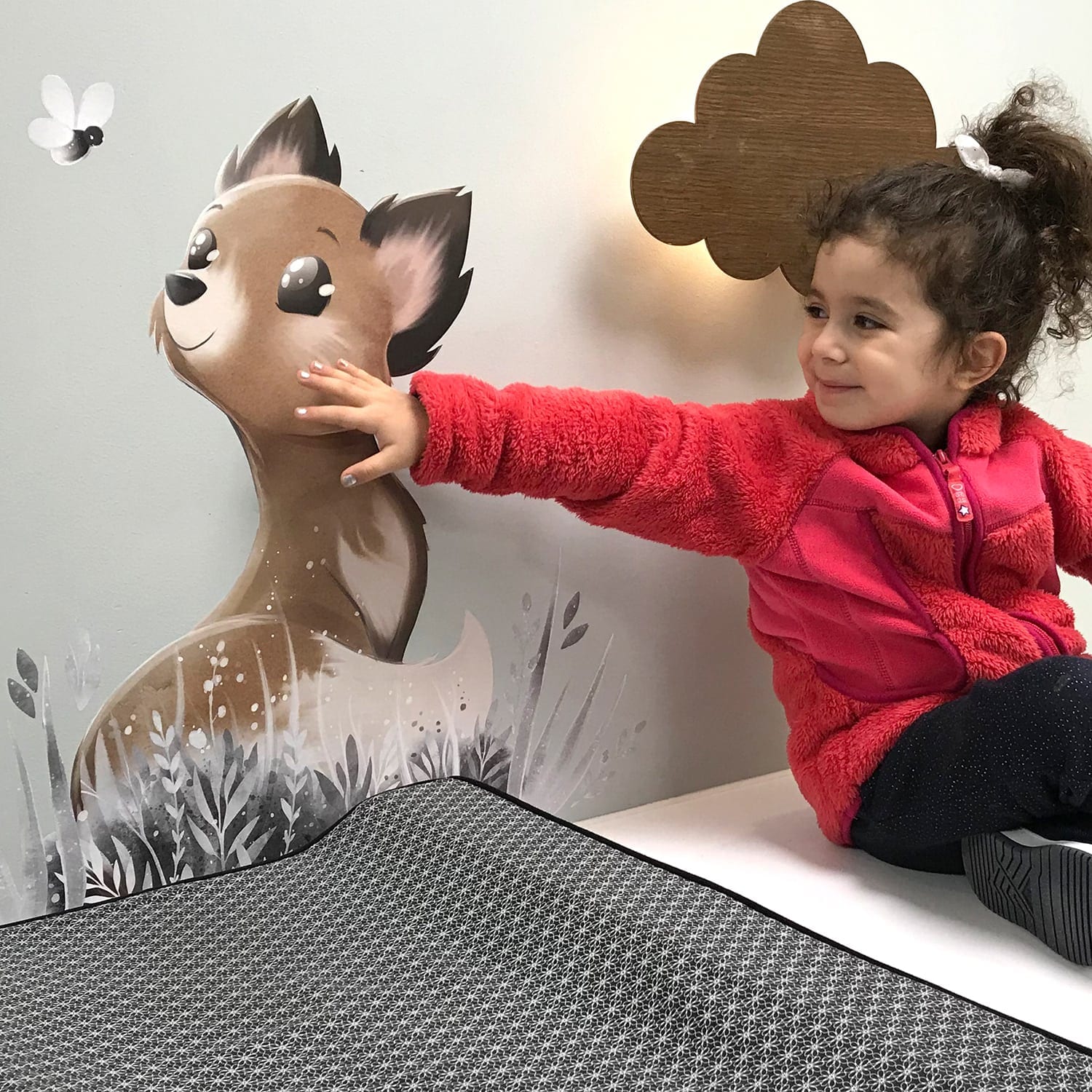 wallsticker ræv på børneværelset wallsticker ræv på børneværelset