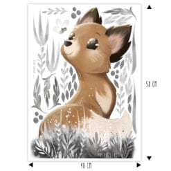 wallsticker ræv