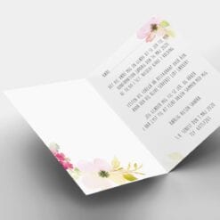 Invitation til konfirmation fra PRIK & STREG