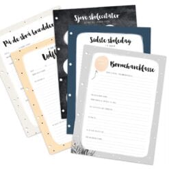 skoleminder barnets bog i ringbind
