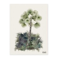 Palme vintage plakat fra PRIK & STREG