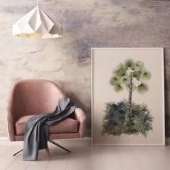Palme vintage plakat fra PRIK & STREG