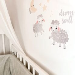 wallstickers 'tælle får' fra PRIK & STREG
