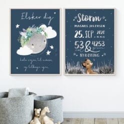 Elsker dig til månen blå