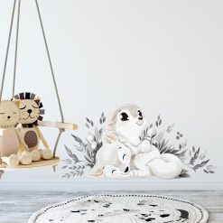 wallsticker ulveunger fra PRIK & STREG