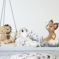 wallsticker ulveunger fra PRIK & STREG